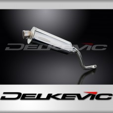 HONDA XR125L 03-10 KIT-Silencieux 350mm Ovale Inox 