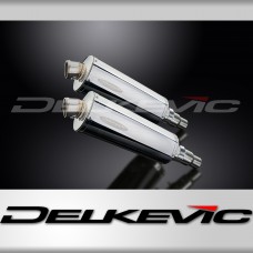 Triumph SPEED TRIPLE R 1050 12-16 KIT-Silencieux 350mm Ovale Inox 