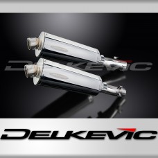 HONDA CB1300DC X-4 1997-2003 KIT-Silencieux  350mm Ovale Inox 