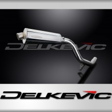 TRIUMPH TIGER EXPLORER1200 12-19 Echappement Silencieux 350mm Ovale Inox 