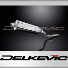 Yamaha XT225 Serow 86-07 KIT-Silencieux 350mm Ovale Inox 