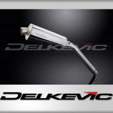 HONDA XL600V TRANSALP 87-00 KIT-Silencieux 350mm Ovale Inox