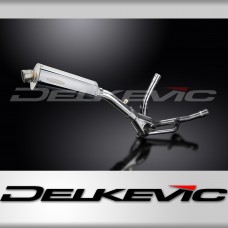 Suzuki DL650 VSTROM 04-11 KIT-Silencieux 350mm Ovale Inox 