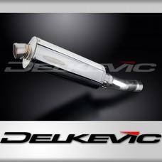 Yamaha XJR1300 Racer 2015-2017 KIT-Silencieux 350mm Ovale Inox 