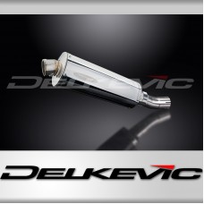 Triumph Street Triple 675 (2014) KIT-Silencieux 350mm Ovale Inox 