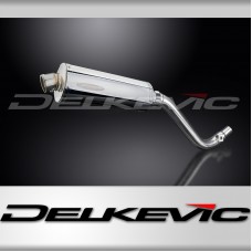 SUZUKI DR650 SE 1996-2019 Echappement KIT-Silencieux 350mm Ovale Inox