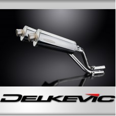 HONDA NX650 DOMINATOR 1995-2002 Echappement Silencieux 350mm Ovale Inox