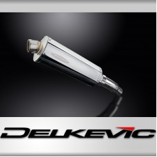 Kawasaki Versys 300X 2017-2023 Echappement KIT-Silencieux 350mm Ovale Inox