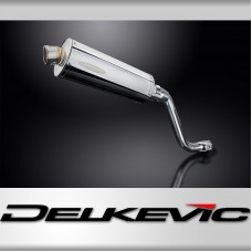 HONDA CRF250L 2017-2019 Echappement Silencieux 350mm Ovale Inox