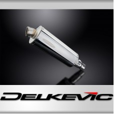 Royal Enfield Himalayan 410 2016-2024 Echappement Silencieux 350mm Ovale Inox