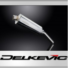 SUZUKI DR650 1990-1995 Echappement Silencieux 350mm Ovale Inox