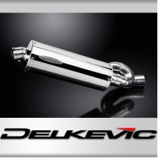 Triumph Street Triple 765RS 17-22 Echappement KIT-Silencieux 350mm Ovale Inox