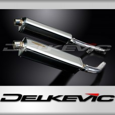 HONDA CBF1000/GT/ABS 06-11 KIT-Silencieux 2x 420mm Tri-Ovale Inox