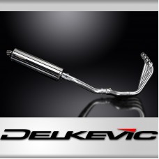 HONDA CBR650R CB650R 2019-2021 Echappement Complet 4-1 DECAT Pot 450mm Oval Inox