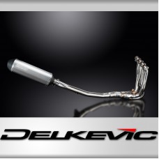 KAWASAKI ZZR1400 2006-07 Echappement Complet DECAT 4-1 Pot 343mm X-Ovale TiTANE