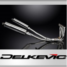 KAWASAKI ZZR1400 2006-2007 Echappement Complet DECAT 4-2 Pot 450mm Ovale inox