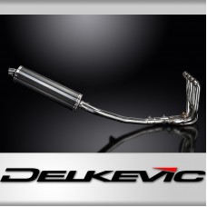 KAWASAKI ZZR1400 2008-2011 Echappement Complet DECAT 4-1 Pot 450mm Ovale Carbone