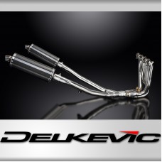 KAWASAKI ZZR1400 2006-2007 Echappement Complet DECAT 4-2 Pot 350mm Ovale Carbone