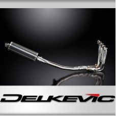 KAWASAKI ZZR1400 2006-2007 Echappement Complet DECAT 4-1 Pot 350mm Ovale Carbone