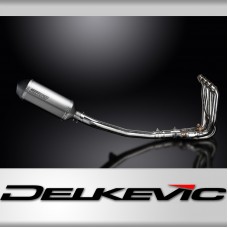 KAWASAKI ZZR1400 2008-11 Echappement Complet DECAT 4-1 Pot 260mm X-Ovale TiTANE