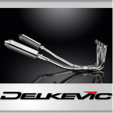 KAWASAKI ZZR1400 2006-07 Echappement Complet DECAT 4-2 Pot 320mm Tri-Ovale Inox