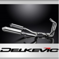 KAWASAKI ZZR1100 1990-2001 Echappement Complet 4-2 Pot 320mm Tri-Ovale Inox