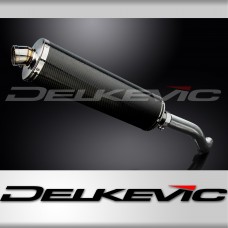 HONDA VFR800Fi 1998-01 Echappement HAUT Silencieux 450mm Ovale Carbone