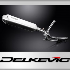 Suzuki DL650 V-Strom 17-23 Echappement KIT-Silencieux 420mm Tri-Ovale Inox 