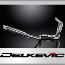 KAWASAKI ZZR1100 1990-2001 Echappement Complet 4-1 Silencieux 350mm Rond Carbone