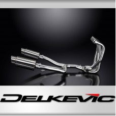 KAWASAKI ZZR1100 1990-2001 Echappement Complet 4-2 Pot 200mm Rond Inox PISTE 