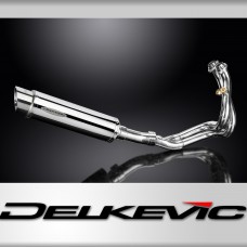 CFMOTO 650NK 16-22 DE-CAT SL10 SILENCIEUX ROND 350mm 2-1 SYSTÈME COMPLET EN ACIER INOXYDABLE 304