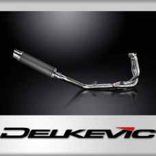 TRIUMPH DAYTONA 675 675R 09-12 ROND 350mm CARBONE SILENCIEUX 3-1 ECHAPPEMENT