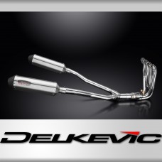 Kawasaki GTR1400 2007-2020 Echappement Complet 4-2 Silencieux 343mm X-Ovale Inox