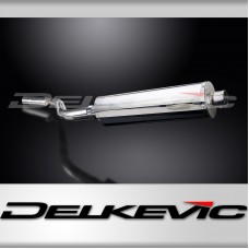 BMW R1100/1150RS 1993-2005 Echappement Silencieux 450mm Ovale Inox SortieDroit