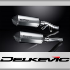 Kawasaki GTR1000 Concours 86-06 Echappement KIT-Silencieux 260mm X-Ovale Titane