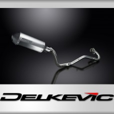 Honda XR125L 2003-2010 Echappement Complet Silencieux 260mm X-Ovale Titane