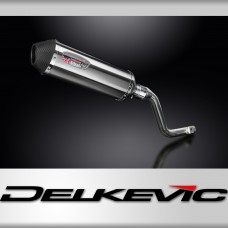 Honda XR125L 2003-2010 Echappement KIT-Silencieux 343mm X-Ovale Inox