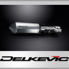 Honda NT400 Bros NT650 Hawk 88-92 Echappement KIT-Silencieux 260mm XOvale Titane