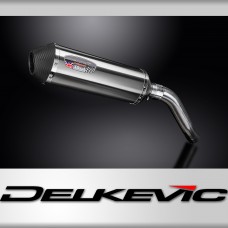 Triumph Tiger 900 (885) 1999-2001 Echappement KIT-Silencieux 343mm X-Ovale Inox