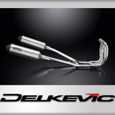 Suzuki GSX1300R Hayabusa 99-07 Echappement 4-2 Silencieux 343mm X-Ovale Inox