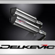 Triumph Speed Triple R 1050 12-16 Echappement KIT-Silencieux 343mm X-Ovale Inox