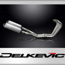 Yamaha FJ1200 1TX 86-87 Echappement Complet 4-2 Silencieux 343mm X-Ovale Titane