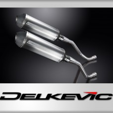 Yamaha XT660X XT660R 2004-2016 Echappement KIT-Silencieux 343mm X-Ovale Titane