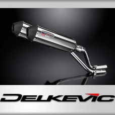 Honda NX650 Dominator 1995-2002 Echappement KIT-Silencieux 343mm X-Ovale Inox