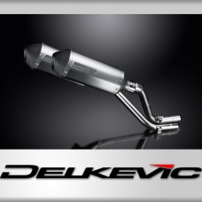 Honda NX650 Dominator 1995-2002 Echappement KIT-Silencieux 260mm X-Ovale Titane