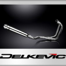 Honda CB350G 73 CB350K 69-73 Echappement Complet Silencieux 410mm Coupe Oblique