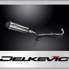 Suzuki DR125SM 2009-2014 Echappement Complet - Silencieux 343mm X-Ovale Inox