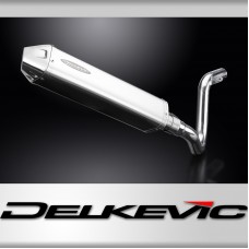 KTM 125 Duke 2011-2016 Echappement KIT-Silencieux 420mm Tri-Ovale Inox 