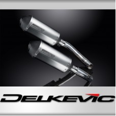 Yamaha YZF-R1 R1 2009-2014 Echappement KIT-Silencieux 260mm X-Ovale Titane