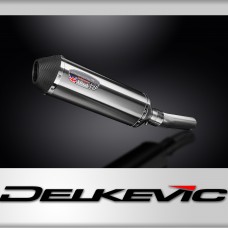 Kawasaki KLZ1000 2010-2014 Echappement KIT-Silencieux 343mm X-Ovale Inox